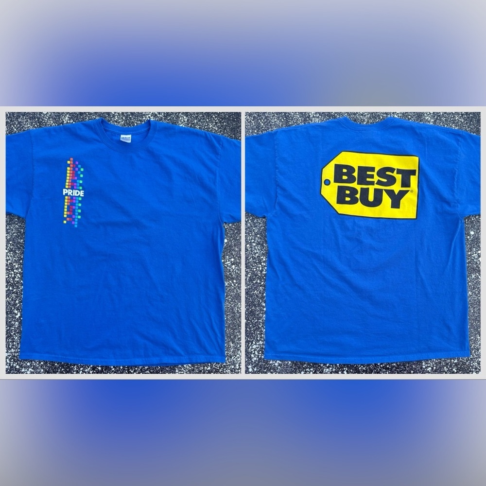 BEST BUY ‘Gay Pride Month’ Employee T-Shirt Size XXL  🌈